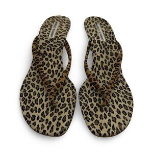 Manolo Blanhnik Leopard size 42 sandal